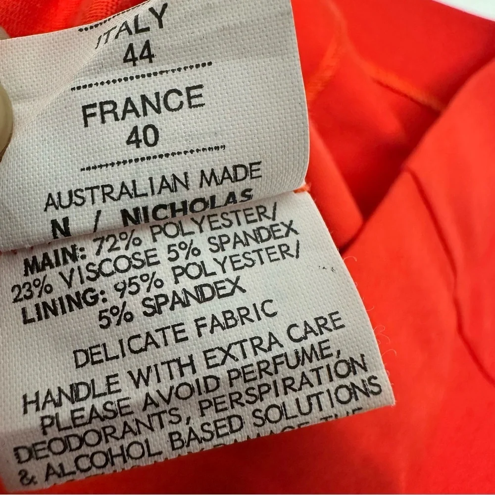 NWT N/NICHOLAS Strapless Red Dress size 8 - Picture 12 of 13